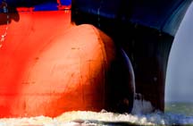 Cargo ship off Yarmouth